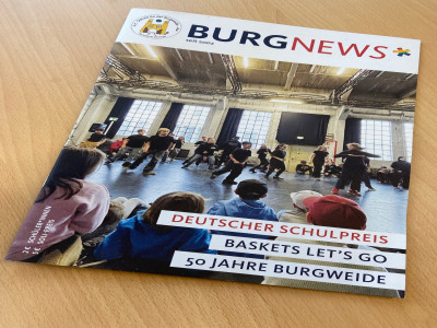 Coverfoto von BurgNEWS Schuelerzeitung Schule an der Burgweide