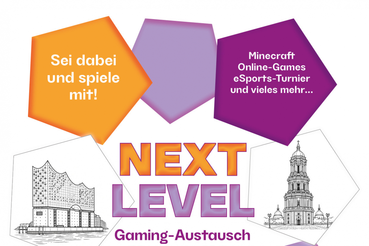 Next Level: Hamburg Kyiv – Youth Exchange through Gaming | Mediennetz ...