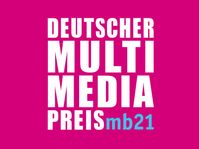 Logo Deutscher Multimedia Preis mb21