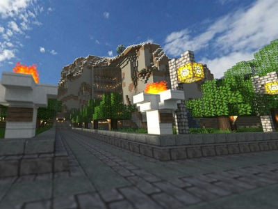 Screenshot vom Videospiel Minecraft
