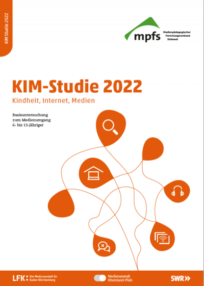 Cover KIM-Studie 2022: Kindheit, Internet, Medien - Basisuntersuchung zum Medienumgang 6- bis 13-Jähriger