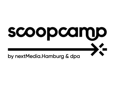 Logo scoopcamp by nextMedia.Hamburg & dpa