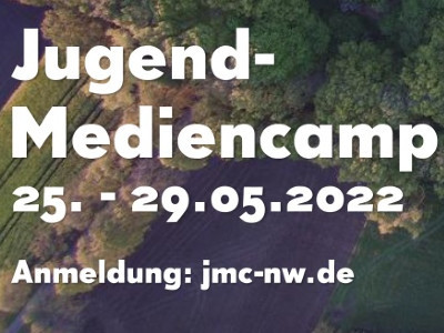 Poster JugendMedienCamp 2022